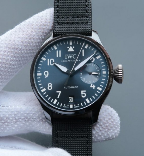 IWC ZF Big Pilot IW502003 Real Ceramic Nylon Strap