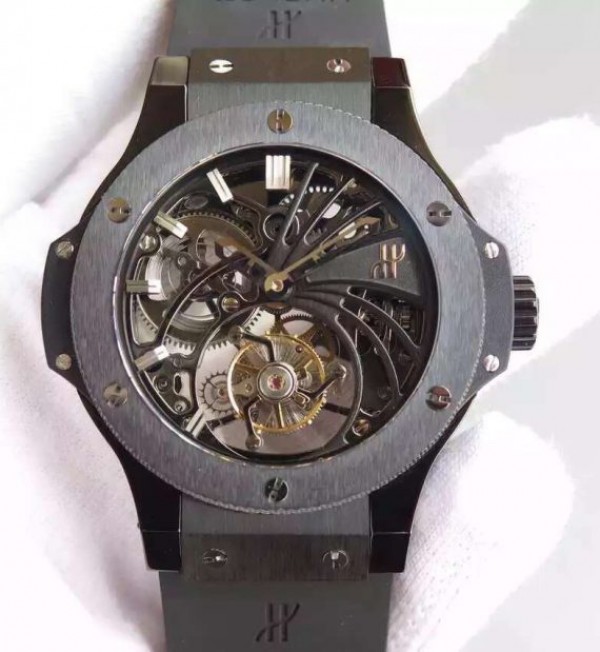 Hublot Big Bang Ceramic Bezel Skeleton Tourbillon