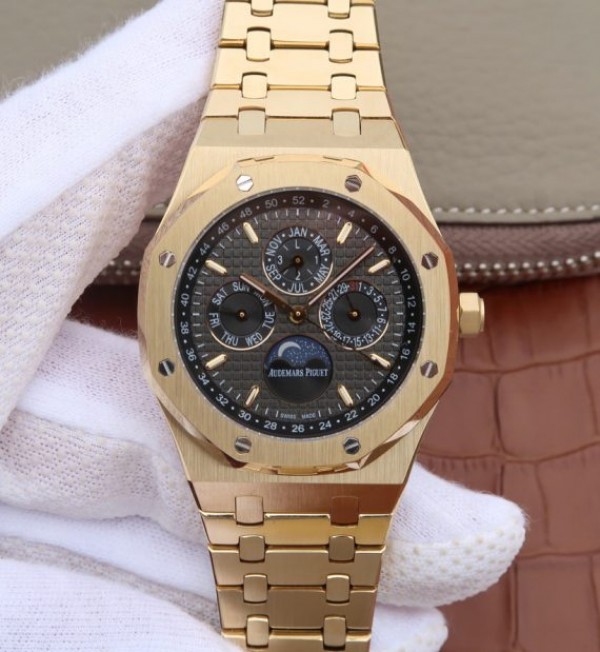 Audemars Piguet JF Royal Oak 41mm 26574 YG Black Textured Dial A5134