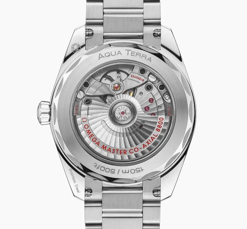 Omega Aquaterra Unisex Automatic Ivory Stainless Steel Watch O22010382009001 - gallery
