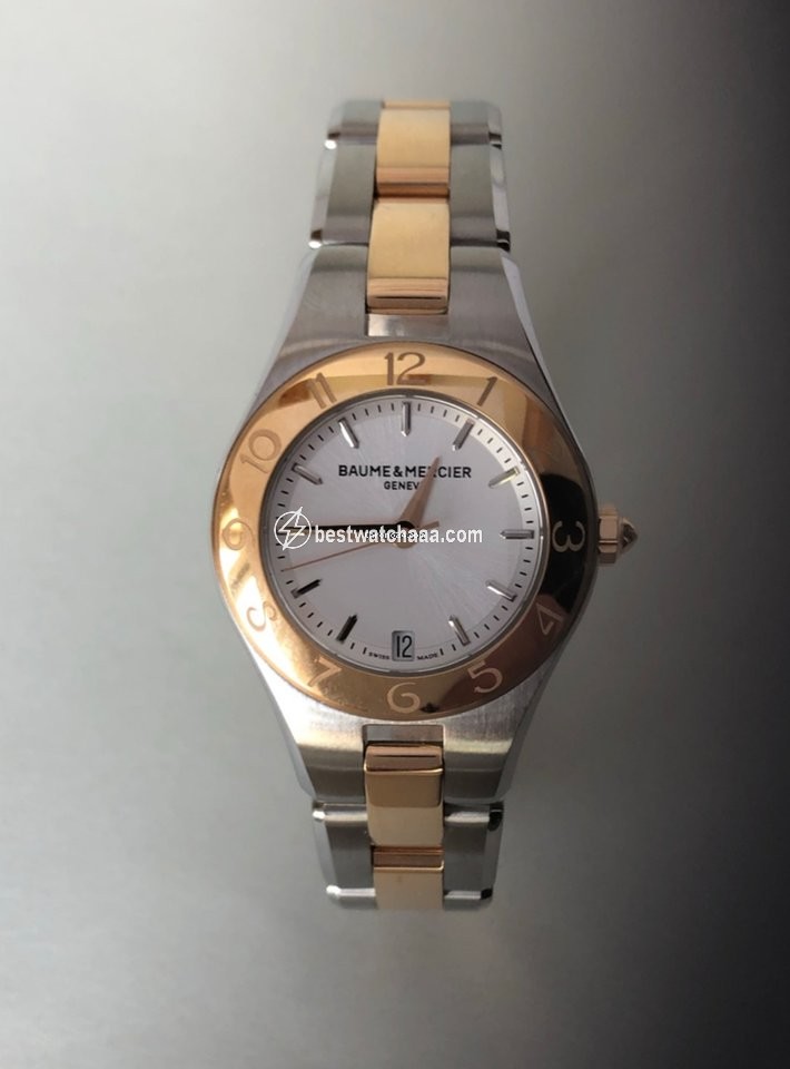 Baume & Mercier Linea Womens watch Quartz Gold Steel M0A10080