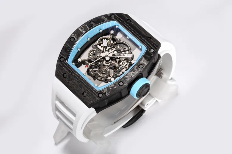 Richard Mille RM055 Black Carbon Fiber Watch - gallery