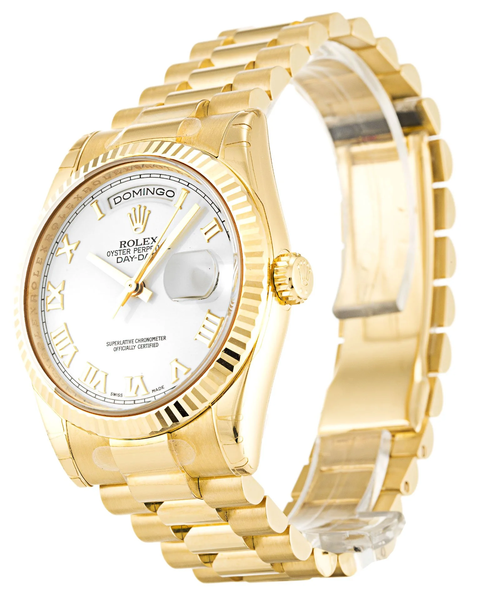 Rolex Day-Date 36mm White Dial 118238 - gallery