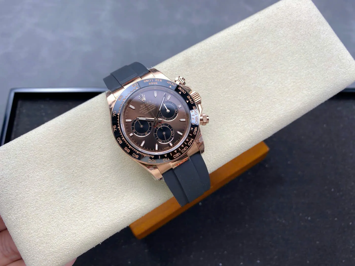 Superclone Rolex Daytona 40 mm 126515LN Bright Chocolate Dial - gallery