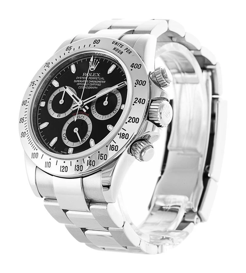 Superclone Rolex Daytona 40mm Black Dial 116520 - gallery