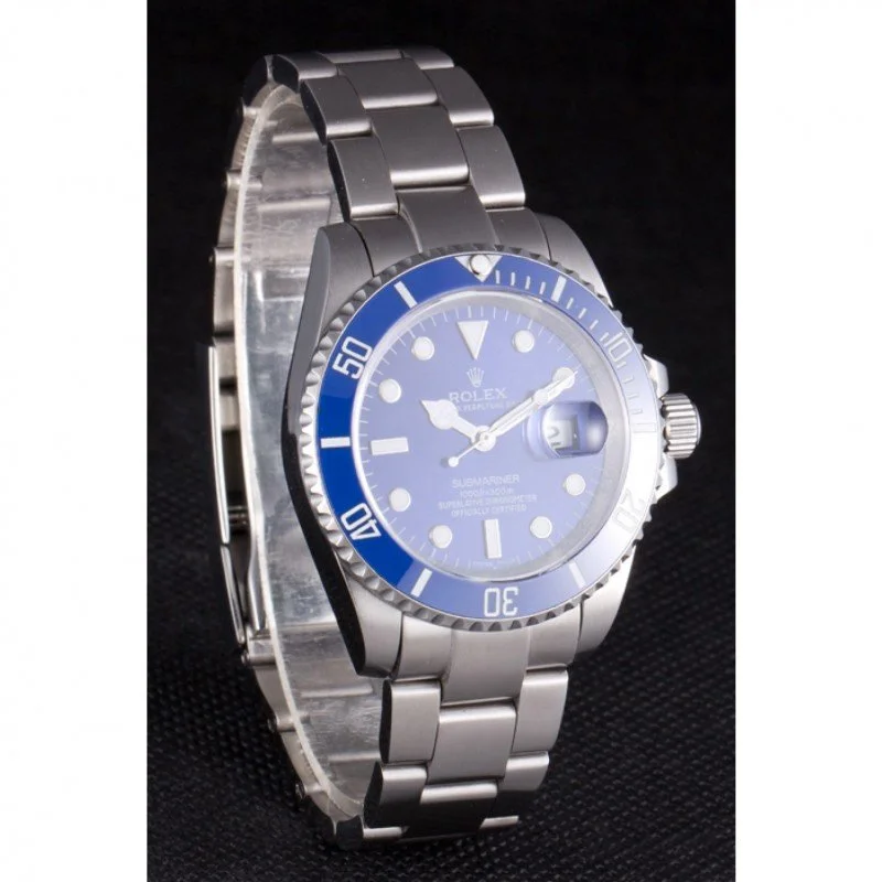 Superclone Rolex Submariner 40mm Blue Dial SRL50 - gallery