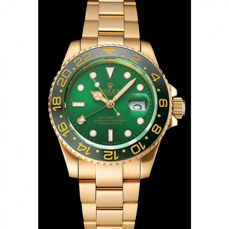 Superclone Rolex GMT-Master II 40mm Green Dial 116718LN - gallery