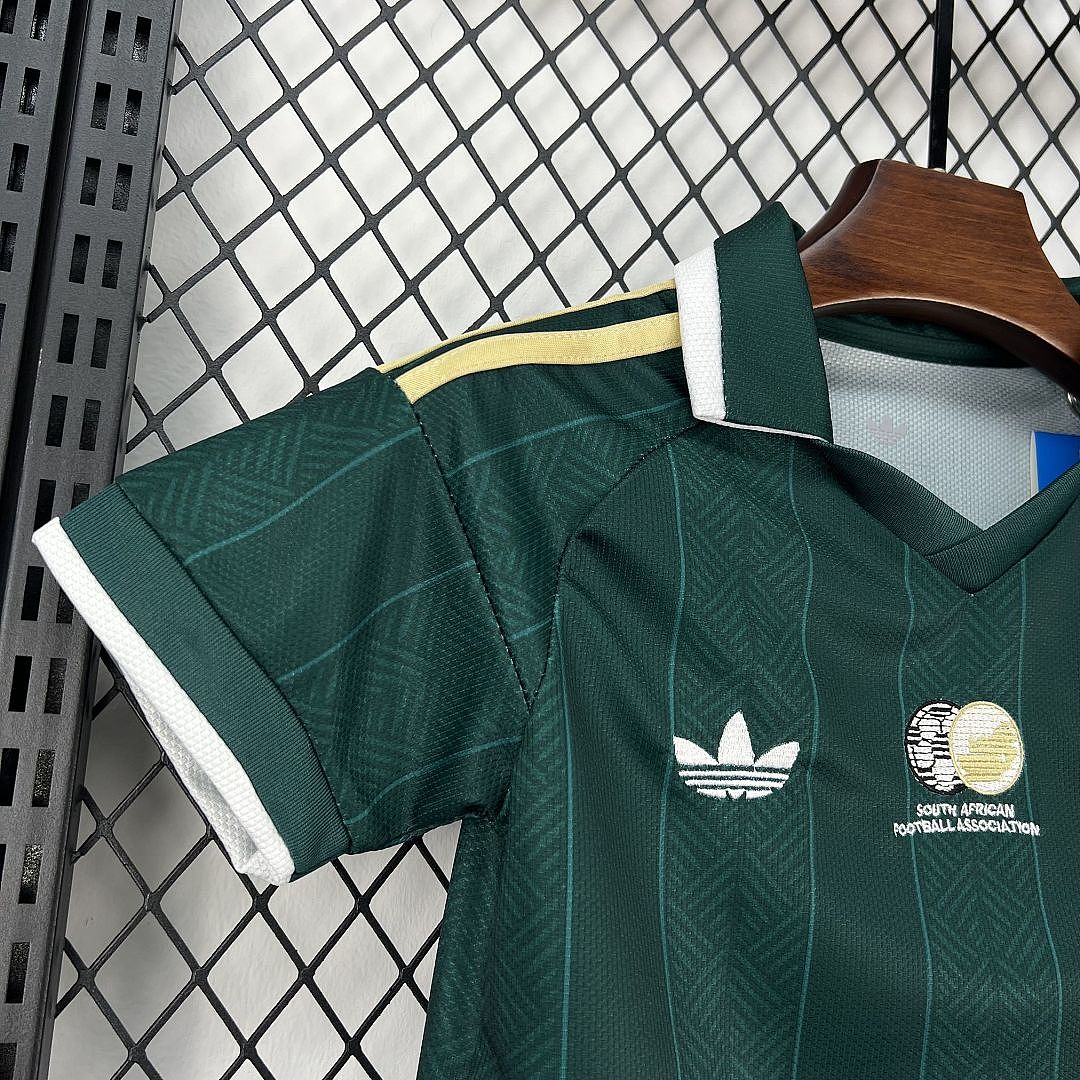 2026 South Africa Away World Cup Soccer Kids Kit Jersey+Shorts - view 4