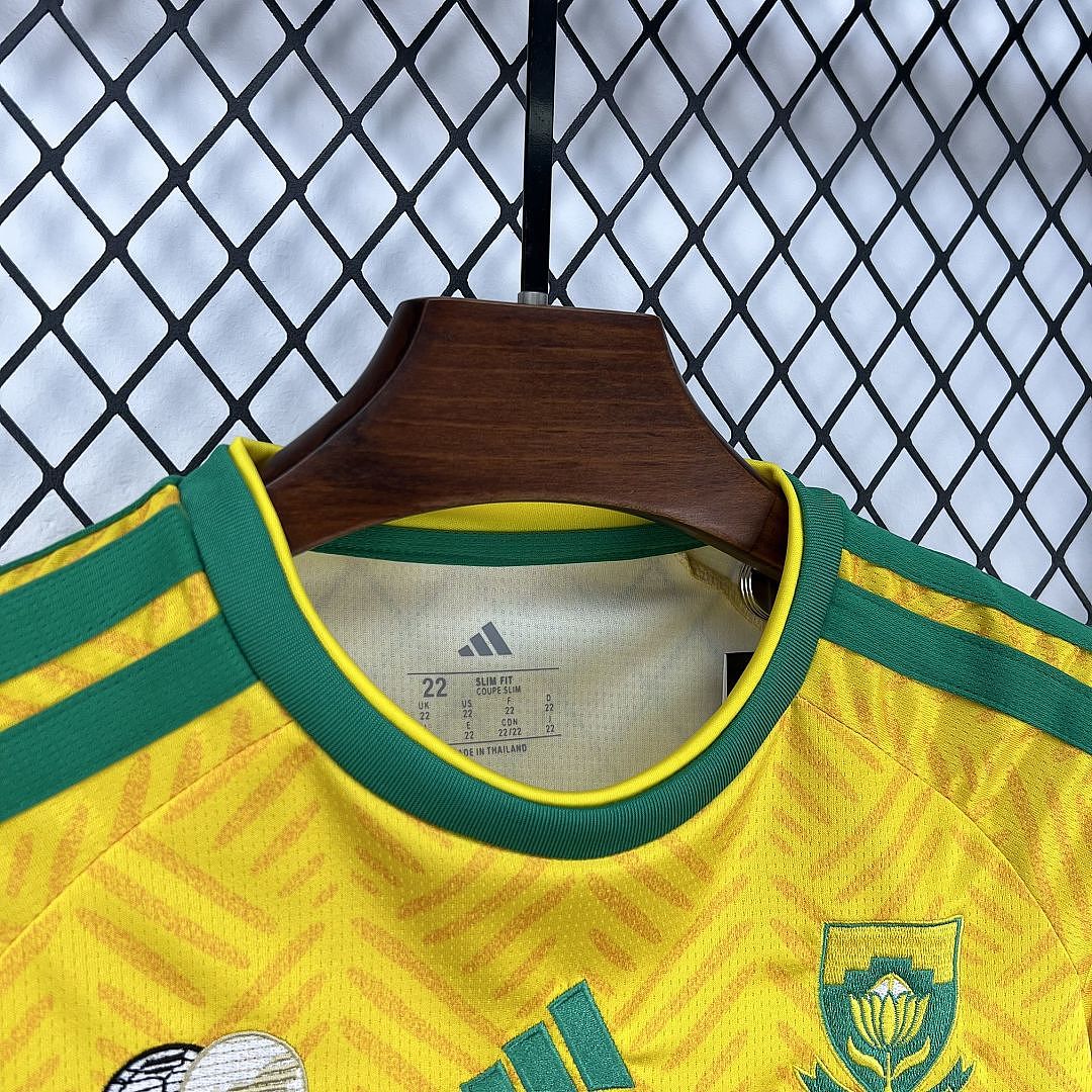 2026 South Africa Home World Cup Soccer Kids Kit Jersey+Shorts - view 6