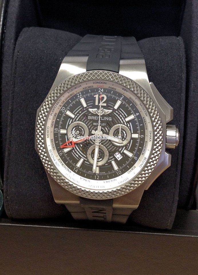 Breitling Bentley GMT Mens watch Unisex Automatic Titanium EB0432