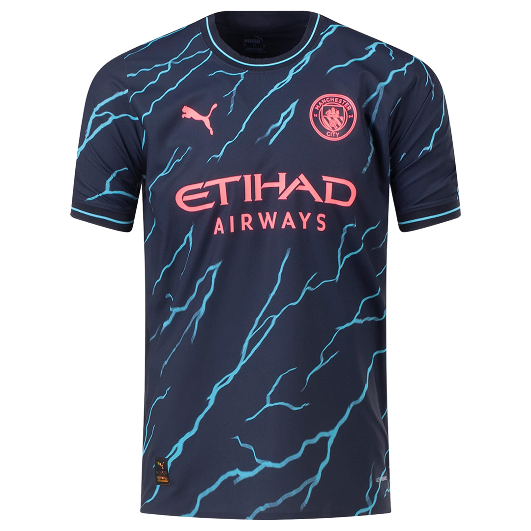 How to Style Your Manchester City 23-24 Manchester City Third Away Player Version for Every Occasion