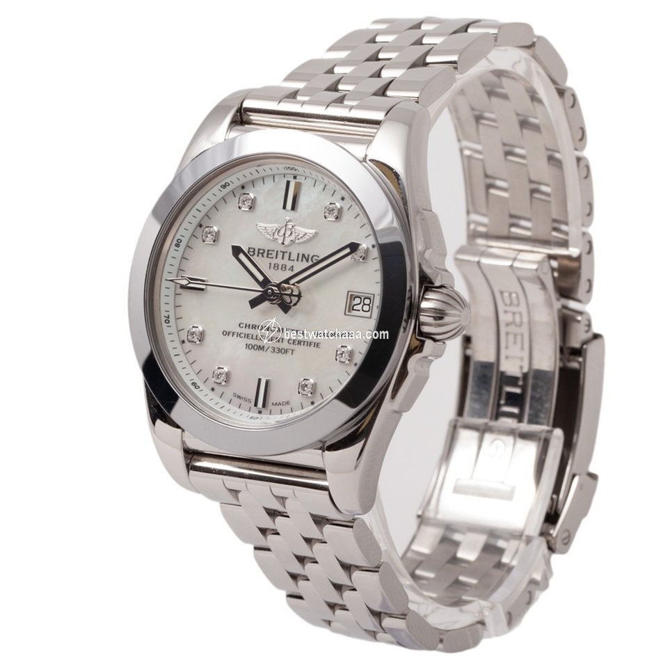 Breitling Galactic 36 Womens watch Automatic Steel W7433012 A779 376A - gallery