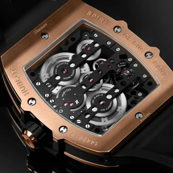 Hublot Spirit Of Big Bang Men Automatic Black Rubber Watch 614.OX.1180.RX - gallery