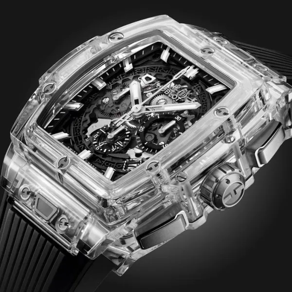 Hublot Spirit Of Big Bang Men Automatic Skeleton Rubber Watch 642.JX.0170.RX - gallery