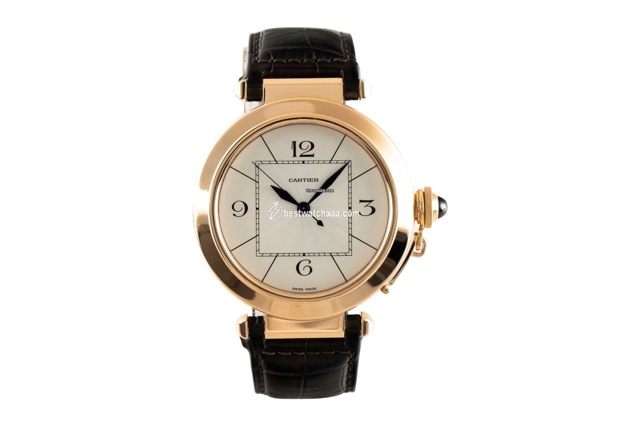 Cartier Pasha Mens watch Unisex Automatic Red gold 2770 - gallery