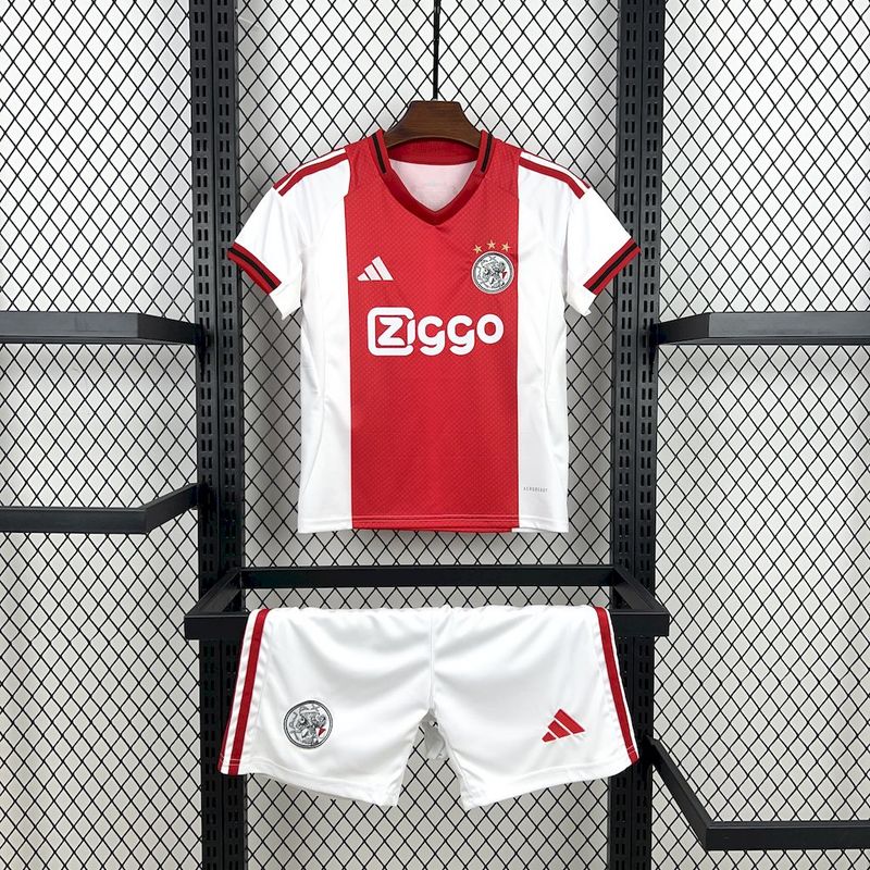 How to Style Your Ajax 25-26 Ajax Home Soccer Kids Kit Jersey+Shorts for Every Occasion