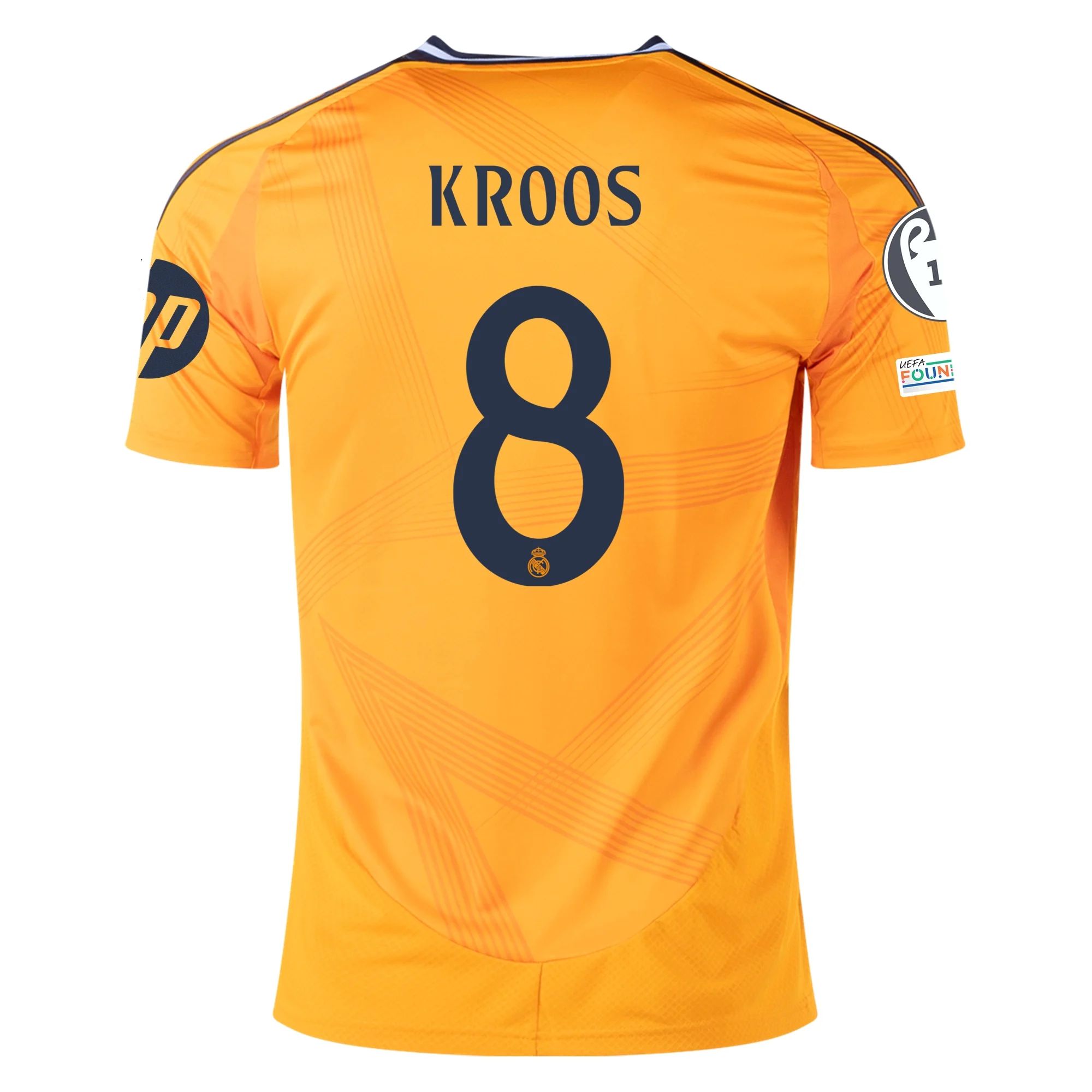 Real Madrid 24/25 #8 KROOS UEFA Champions League Away kit Nameset Printing