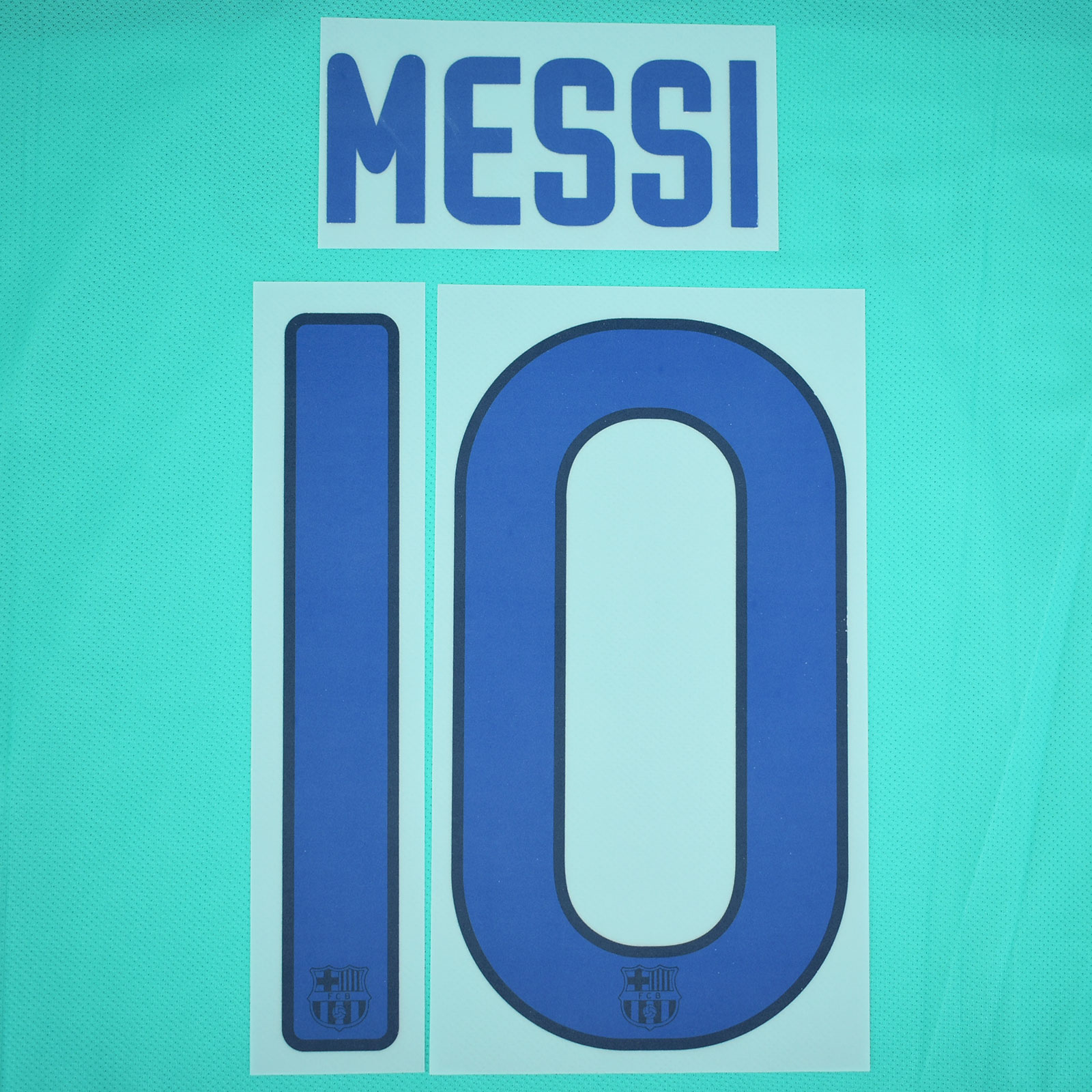 2011-12 Barcelona Third Name Number Set #10 MESSI