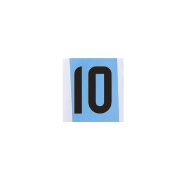 Argentina 2024/25 Home Messi #10 Jersey Name Set - view 3
