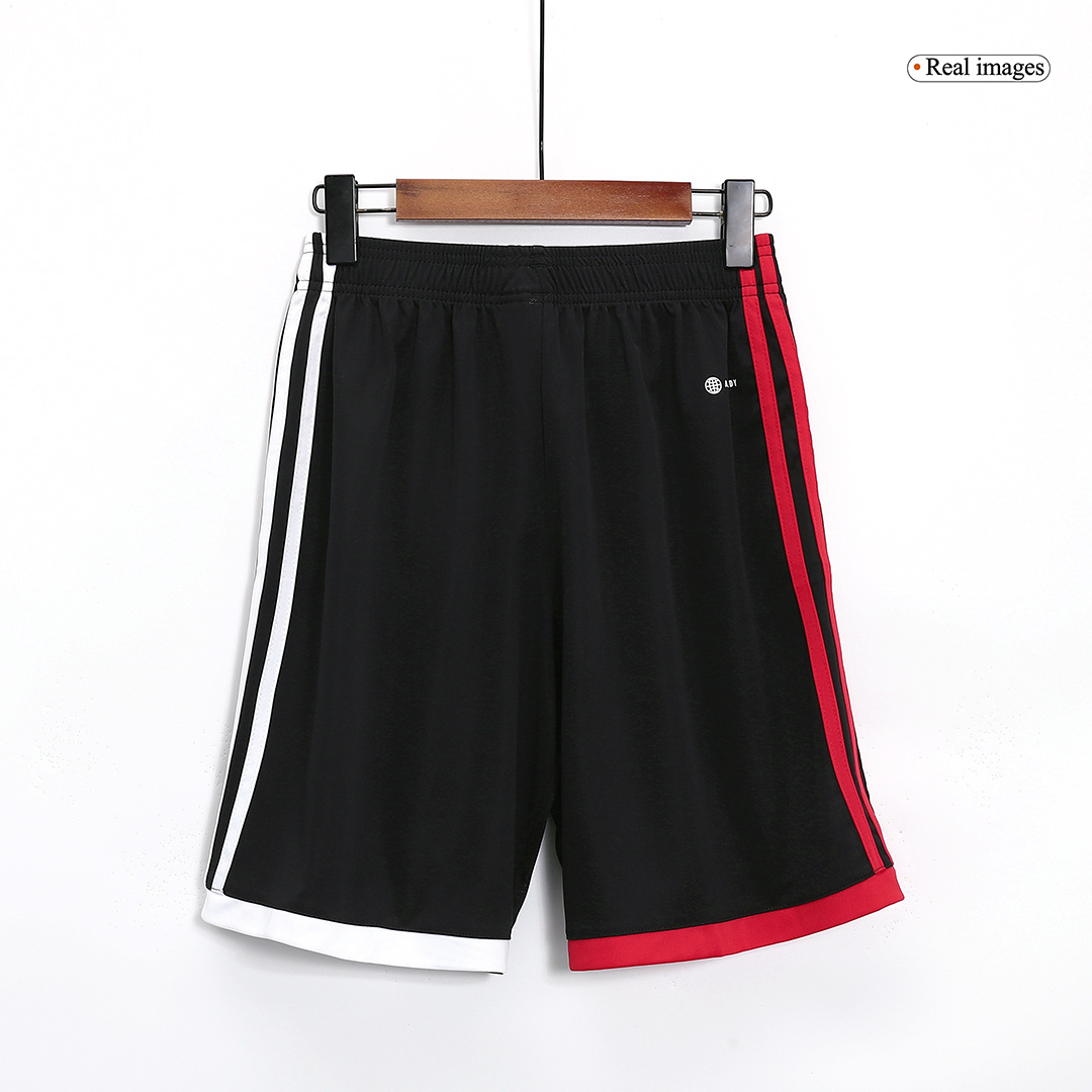 23-24 River Plate Home Soccer Shorts - view 3