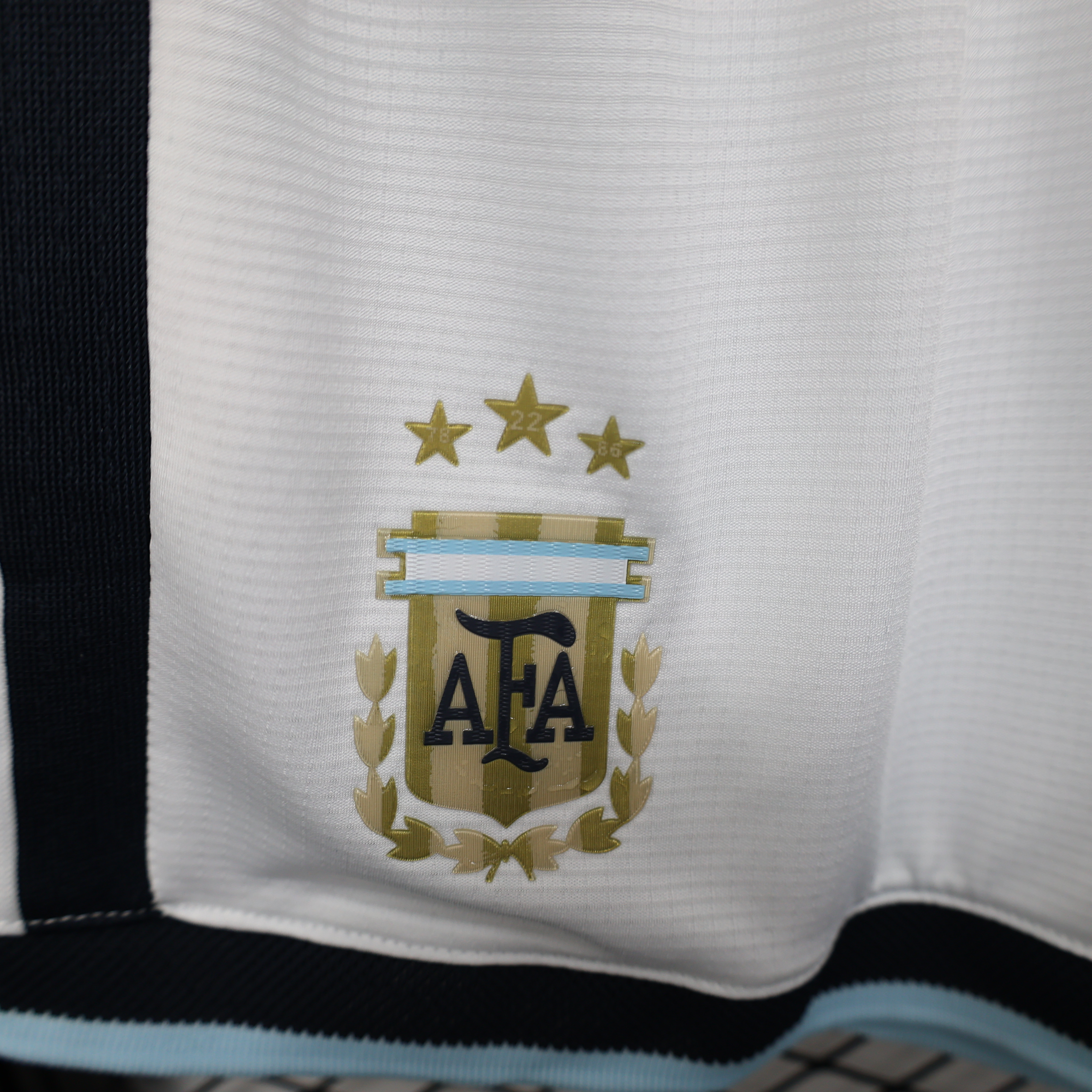 2026 Argentina Home World Cup Shorts Player Version White - view 3