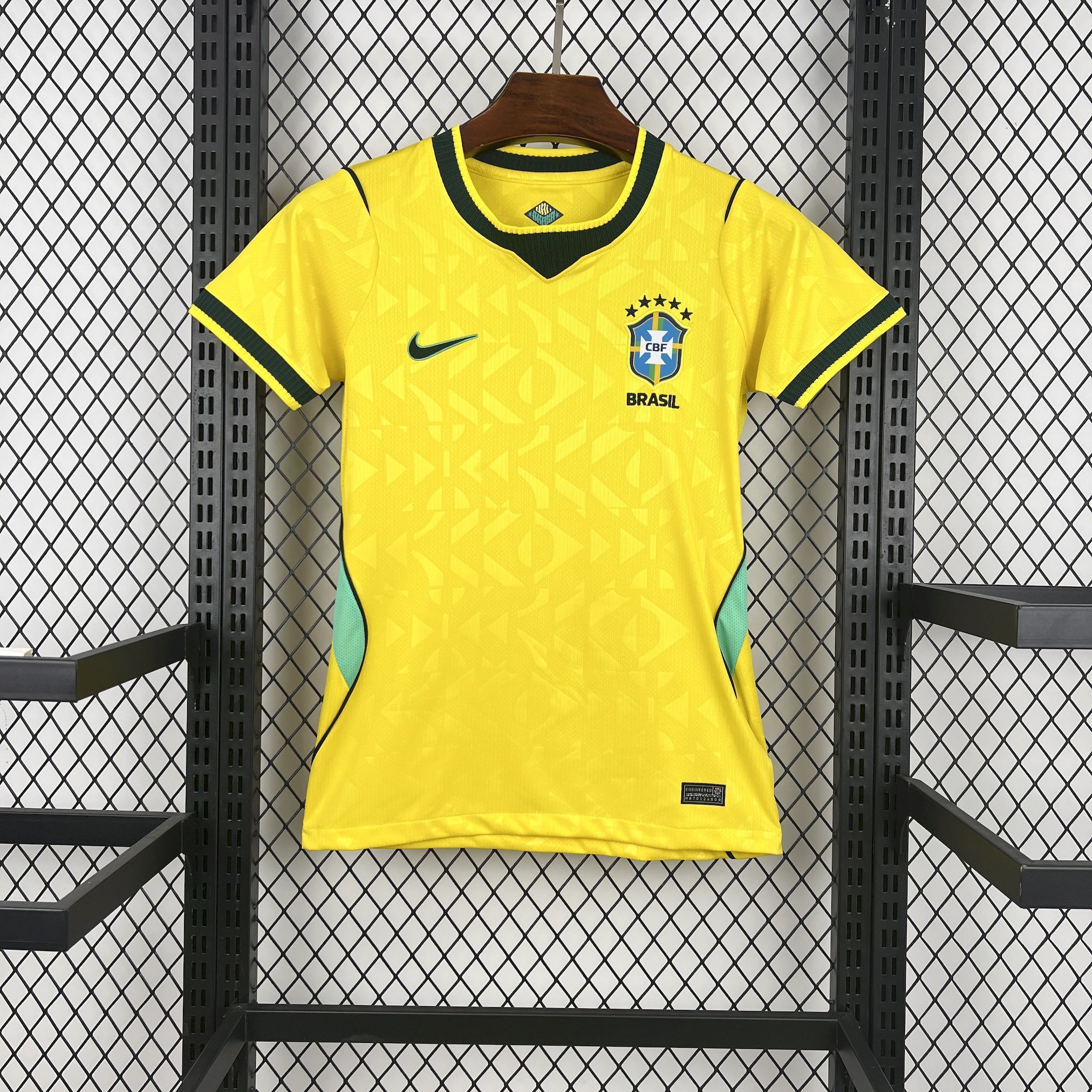 2026 Brazil Home World Cup Womens Football Jersey