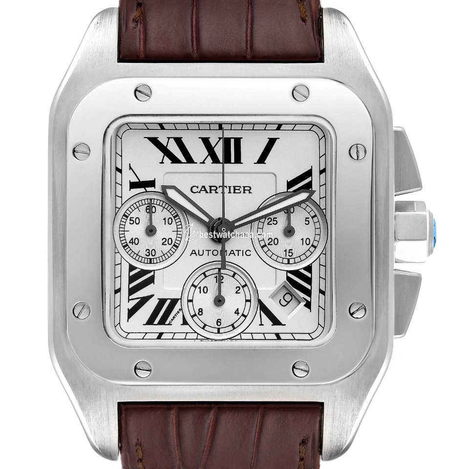 Cartier Santos 100 Mens watch Unisex Automatic W20090X8
