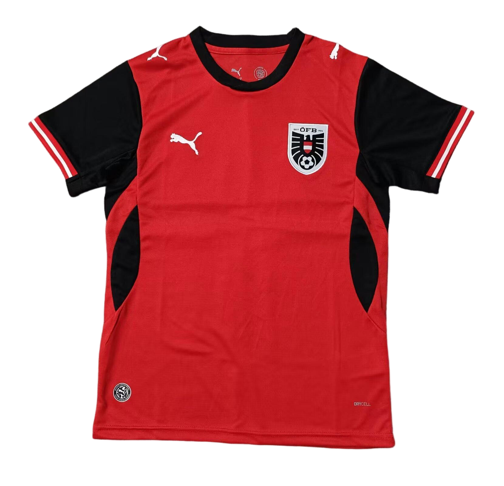 2026 Austria World Cup Home Football Jersey