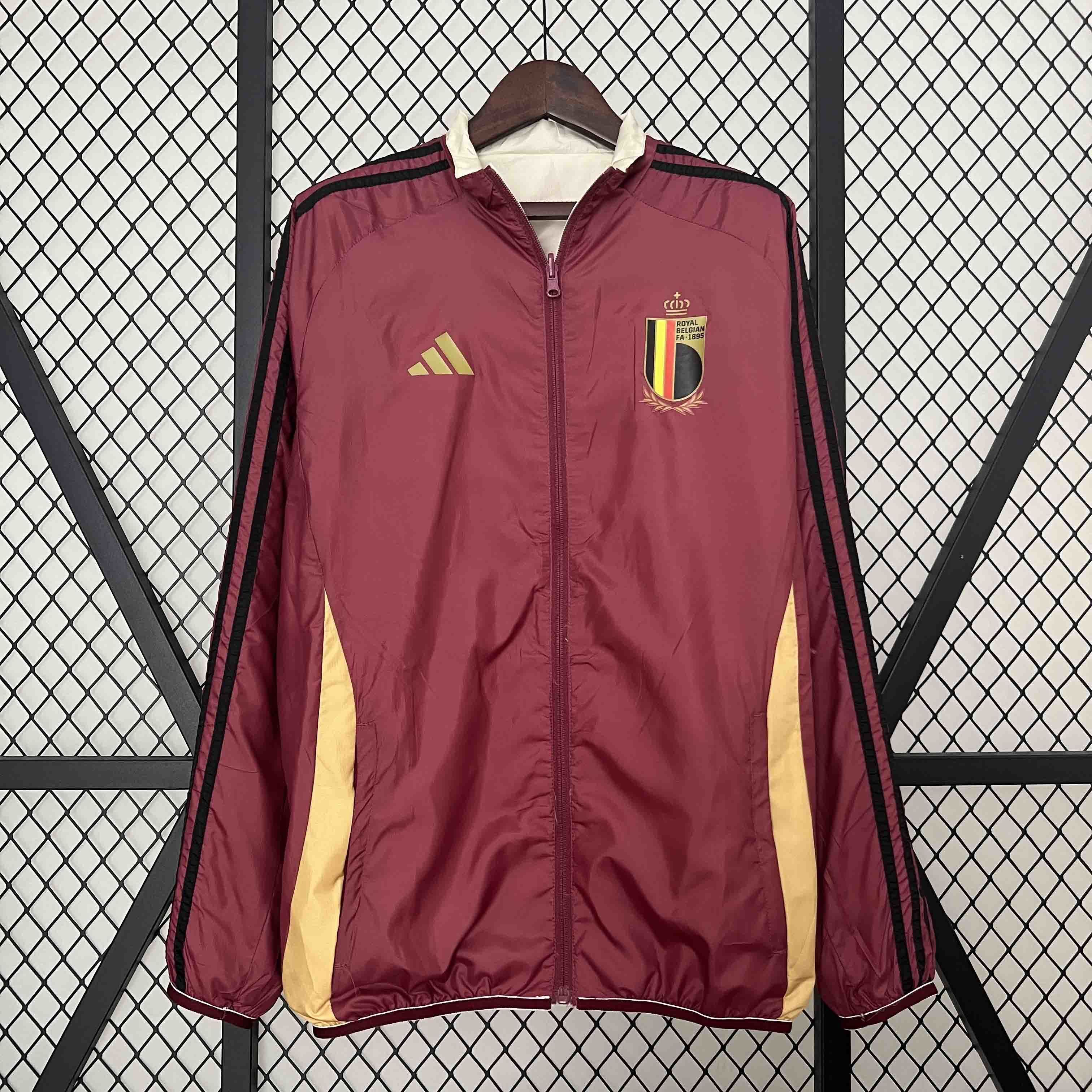 2024 Belgium Reversible Double-Sides Windbreaker Jacket - view 3