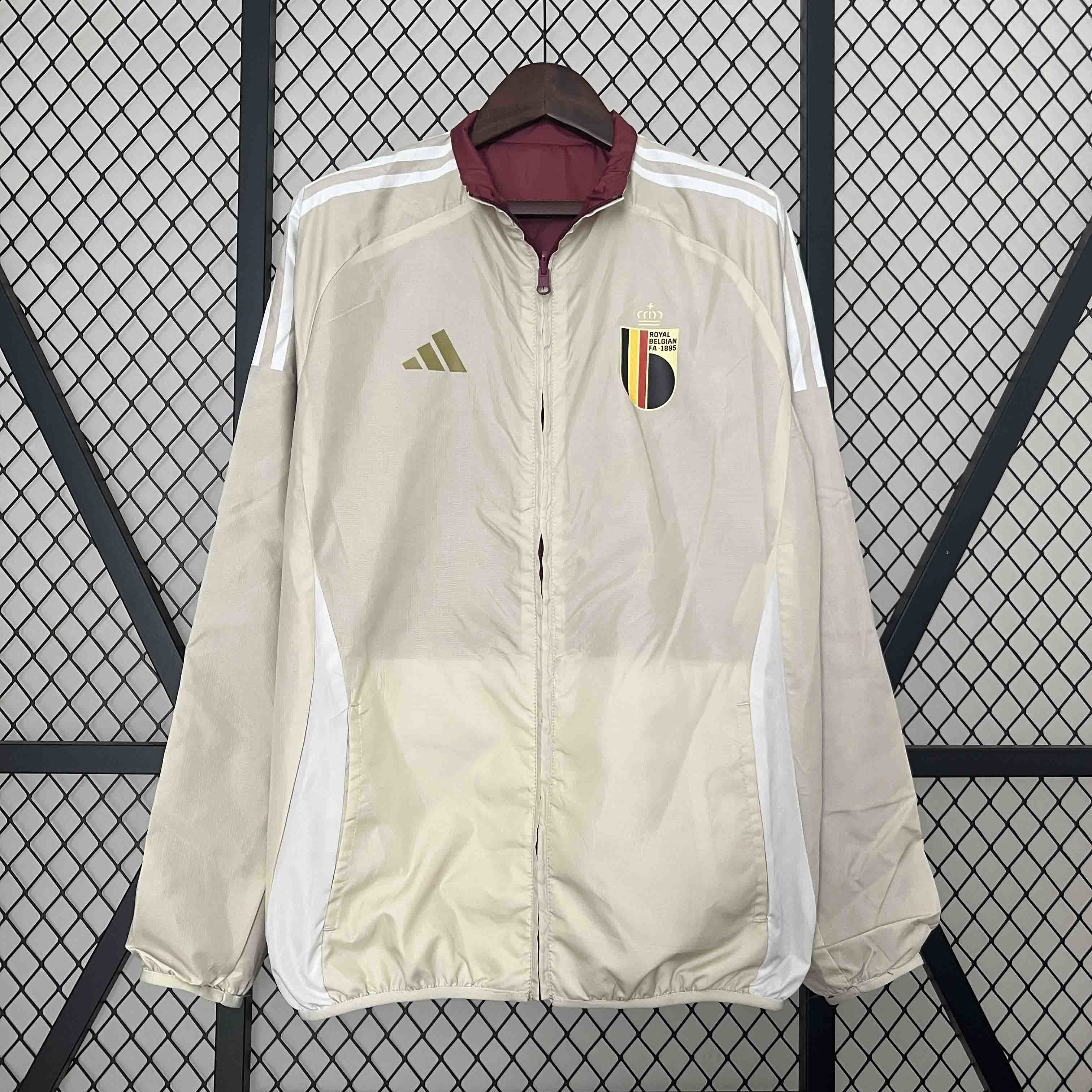 2024 Belgium Reversible Double-Sides Windbreaker Jacket - view 7