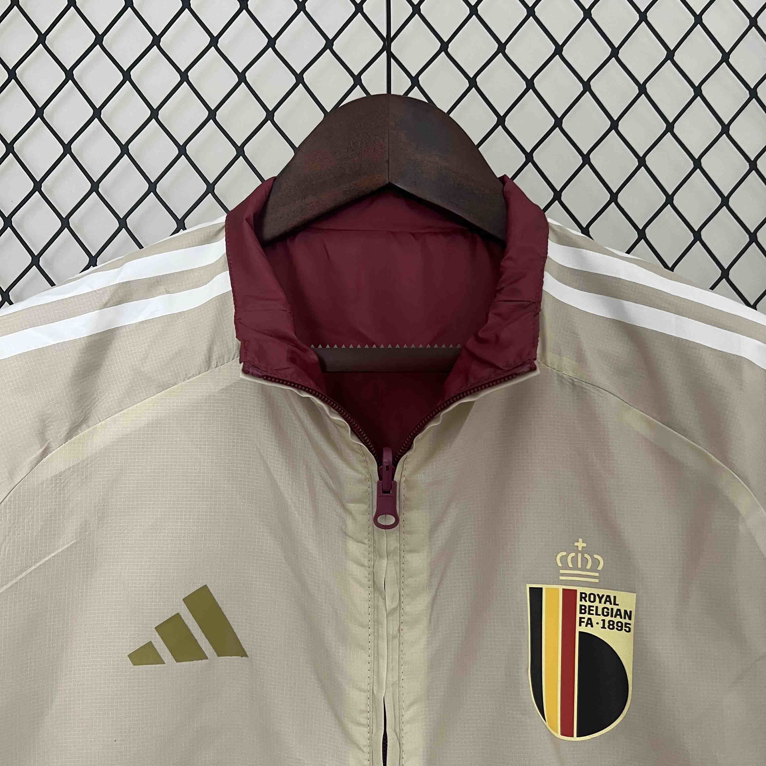 2024 Belgium Reversible Double-Sides Windbreaker Jacket - view 8