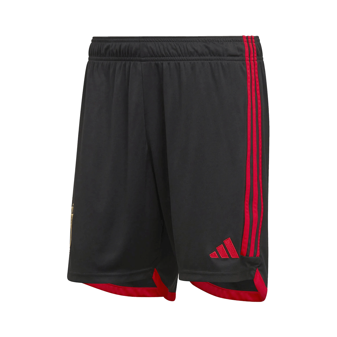 2022 Belgium World Cup Home Soccer Shorts
