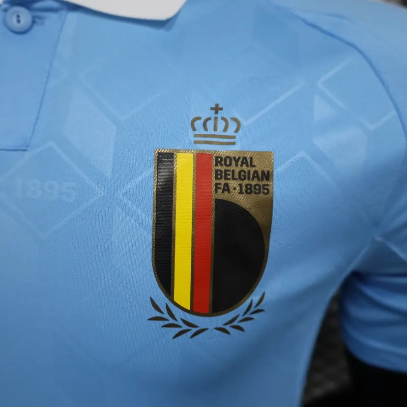 2024 Belgium Euro Cup Away Jersey Player Version - view 4
