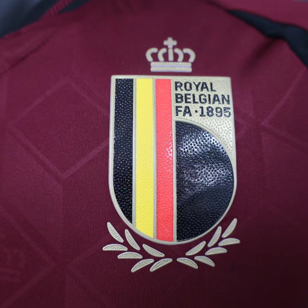 2024 Belgium Euro Cup Home Jersey Player Version - view 7