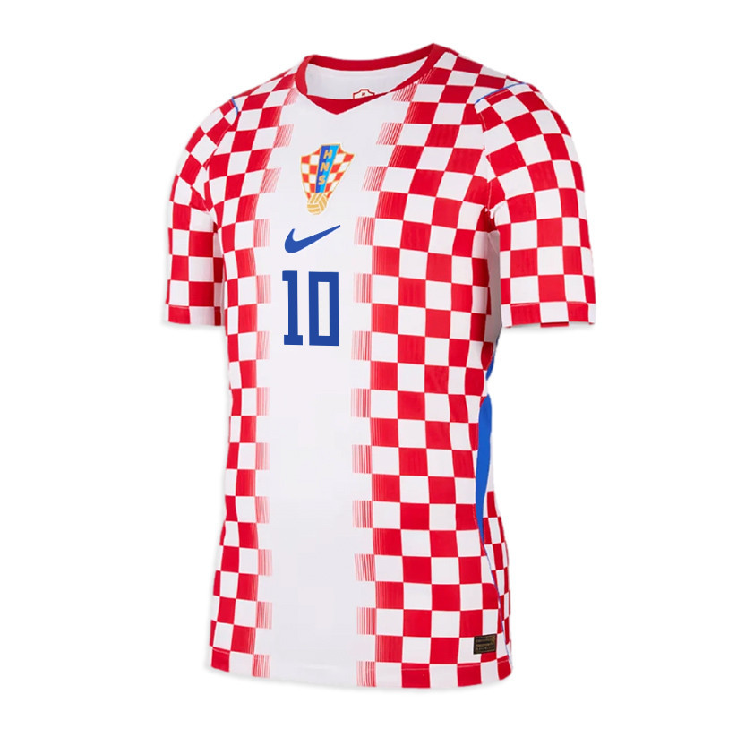 Luka Modrić 10 Croatia World Cup Home Football Jersey 2026 - view 3