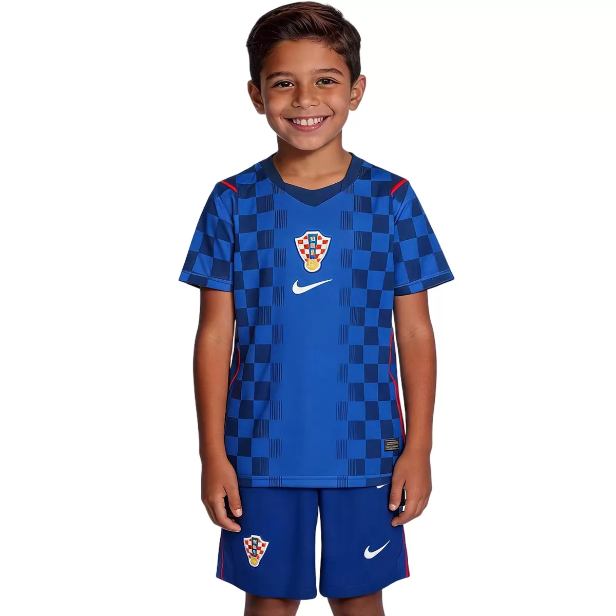 2026 Croatia World Cup Away Football Kids Kit Jersey+Shorts
