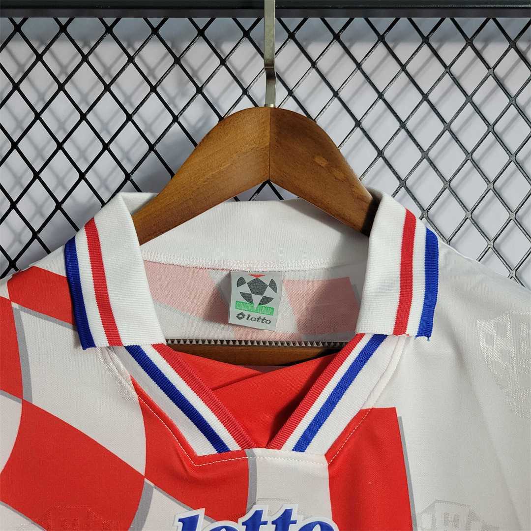 1998 Croatia World Cup Home Retro Jersey - view 4