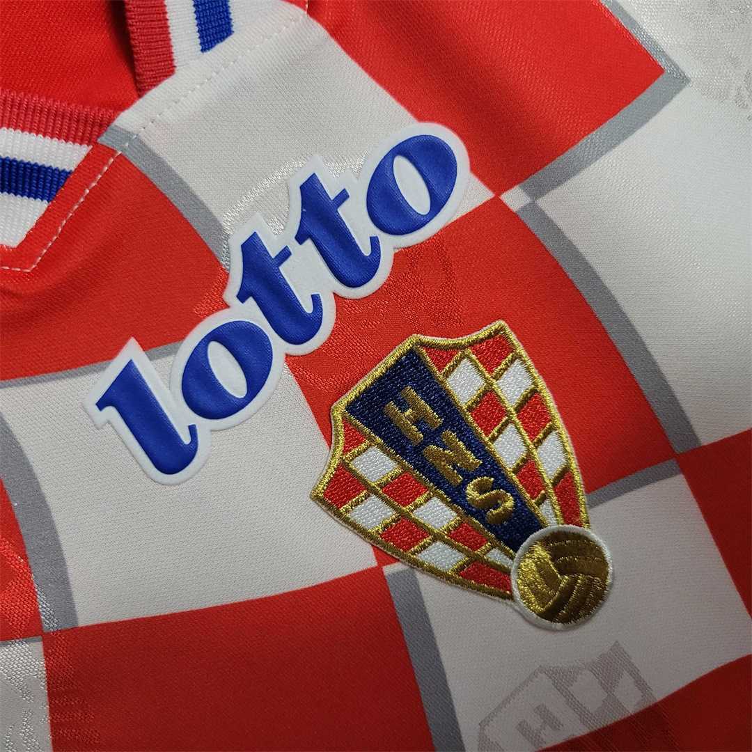 1998 Croatia World Cup Home Retro Jersey - view 5