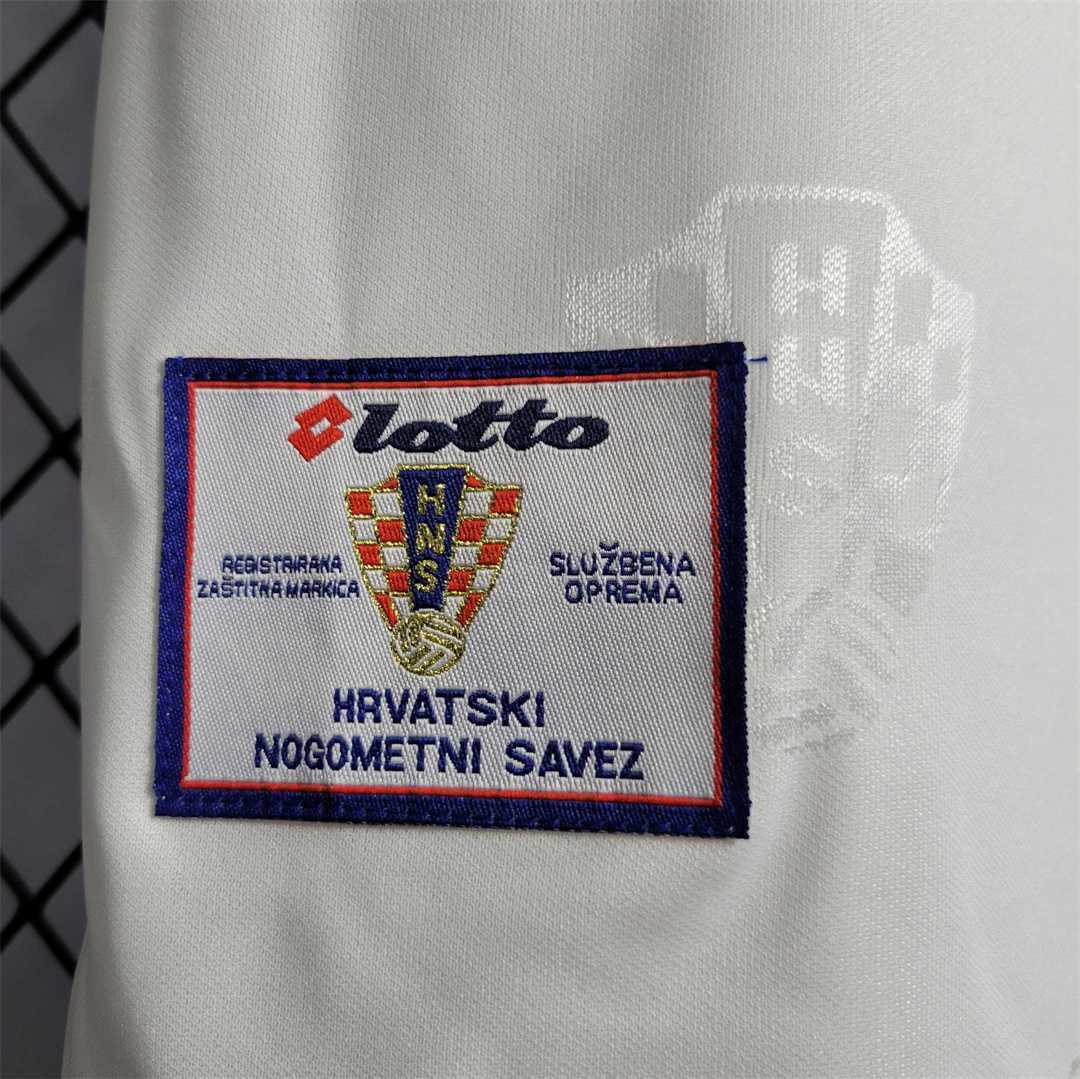 1998 Croatia World Cup Home Retro Jersey - view 9