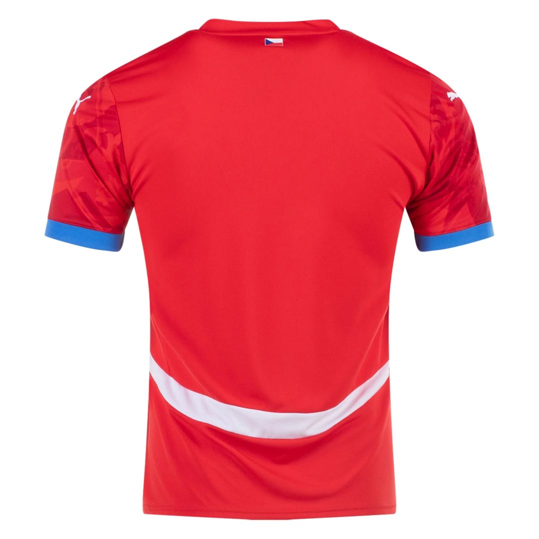 2024 Czech Republic Euro Cup Home Football Jersey - view 3
