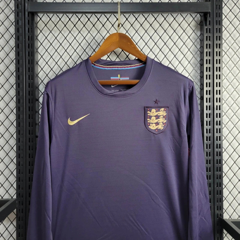 2024 England Euro Cup Away Long Sleeve Jersey - view 4