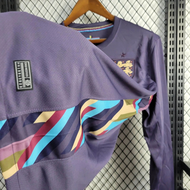2024 England Euro Cup Away Long Sleeve Jersey - view 5