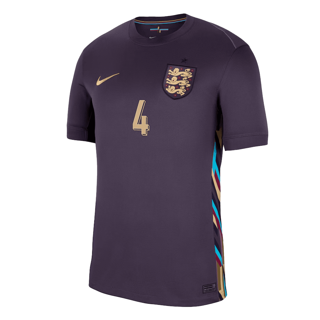 2024 England RICE #4 Euro Cup Away Jersey - view 3