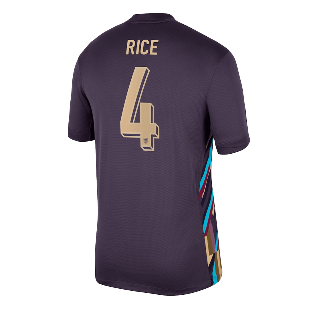 2024 England RICE #4 Euro Cup Away Jersey - view 4
