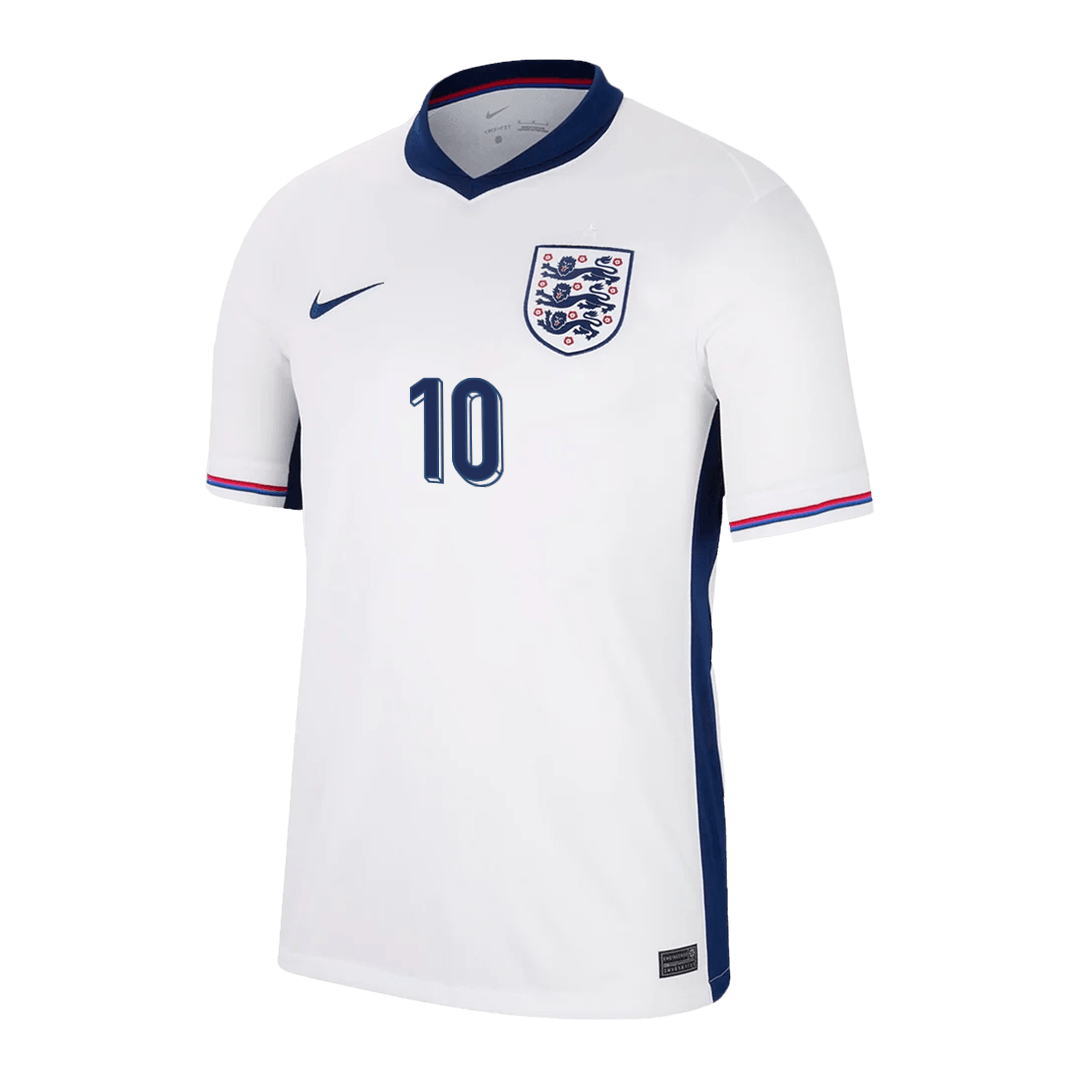 2024 England BELLINGHAM #10 Euro Cup Home Jersey - view 3