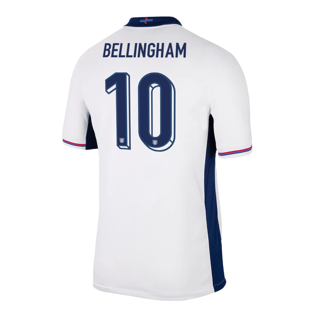 2024 England BELLINGHAM #10 Euro Cup Home Jersey - view 4
