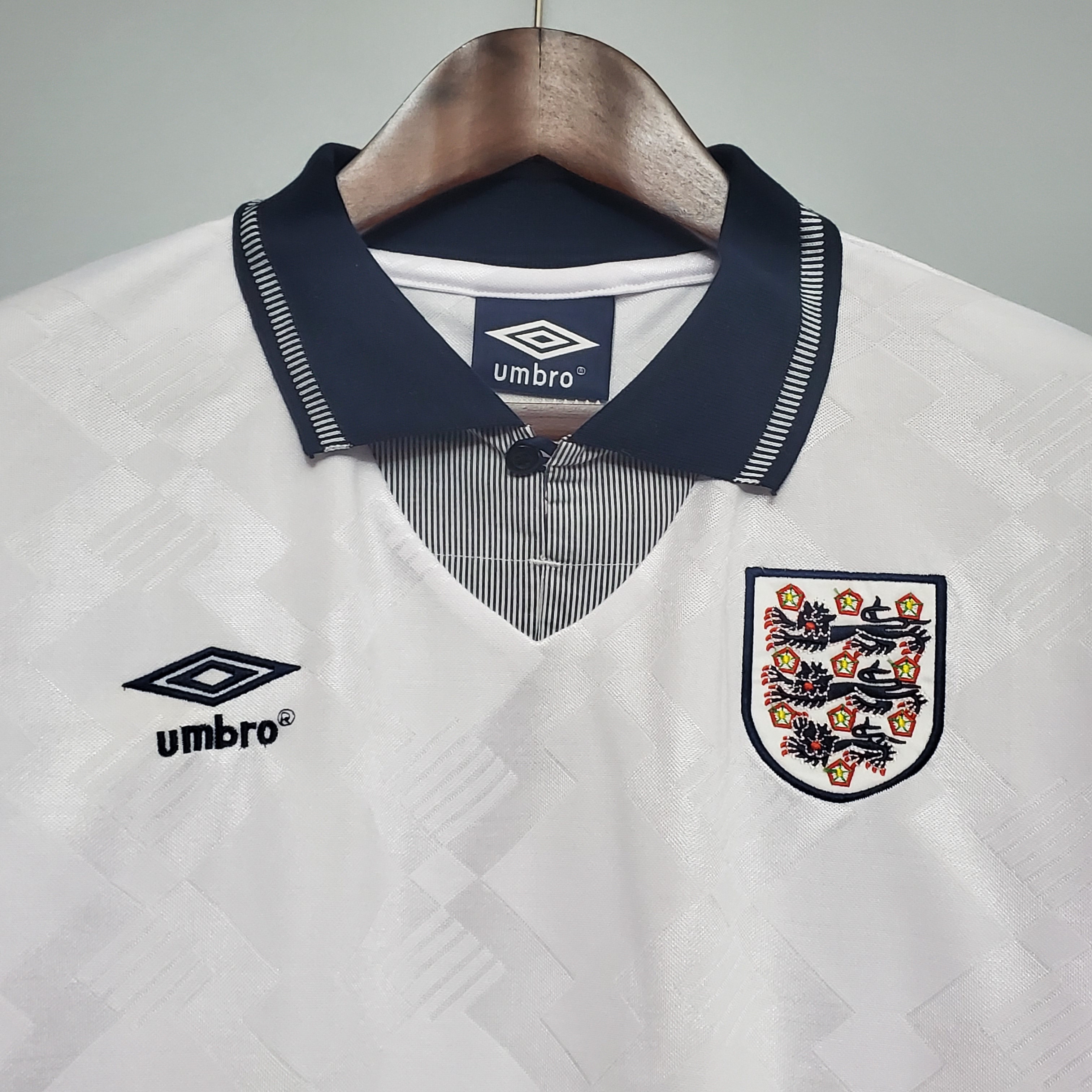 1990 England World Cup Home Retro Jersey - view 4