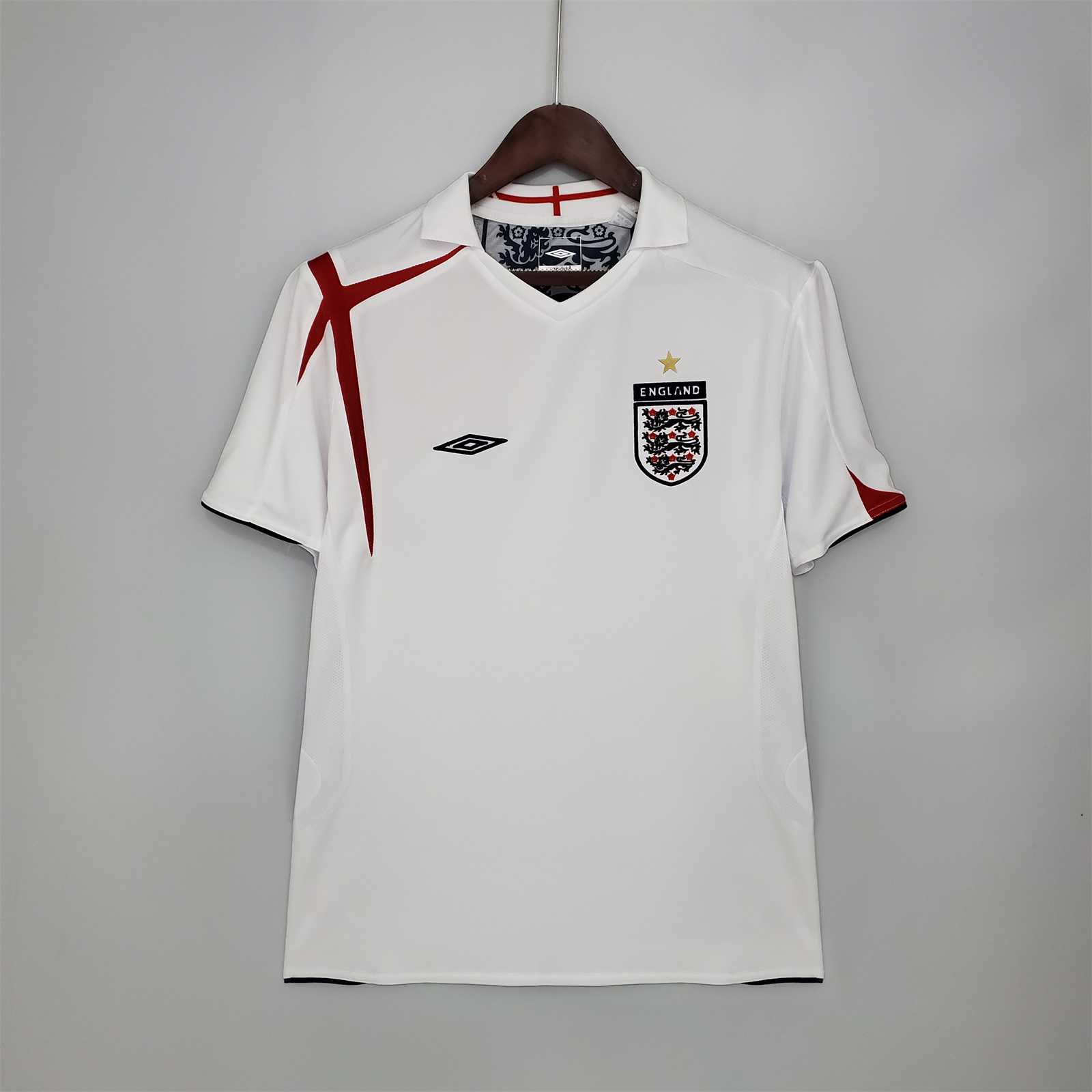 2006 England World Cup Home Retro Jersey