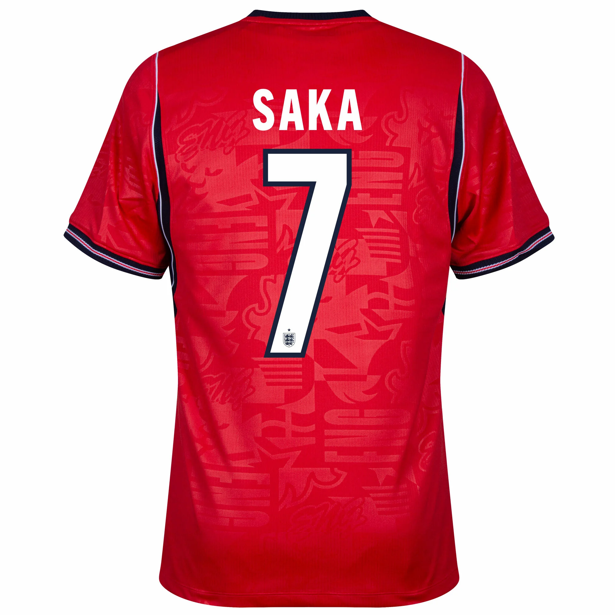 Nike England Away Saka 7 Shirt 2026-2027 - view 3