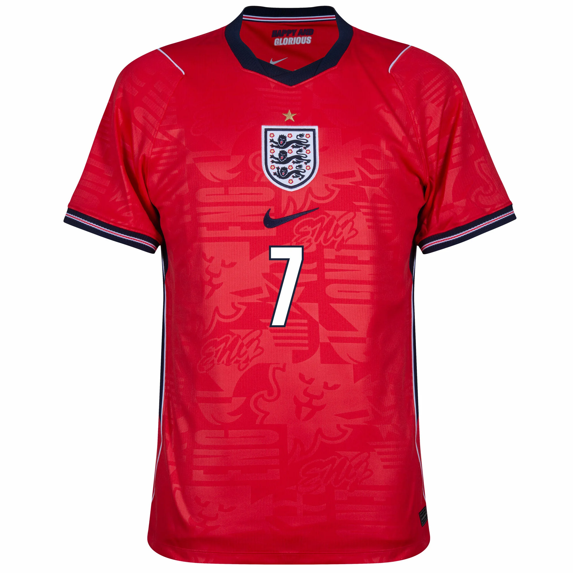 Nike England Away Saka 7 Shirt 2026-2027 - view 4